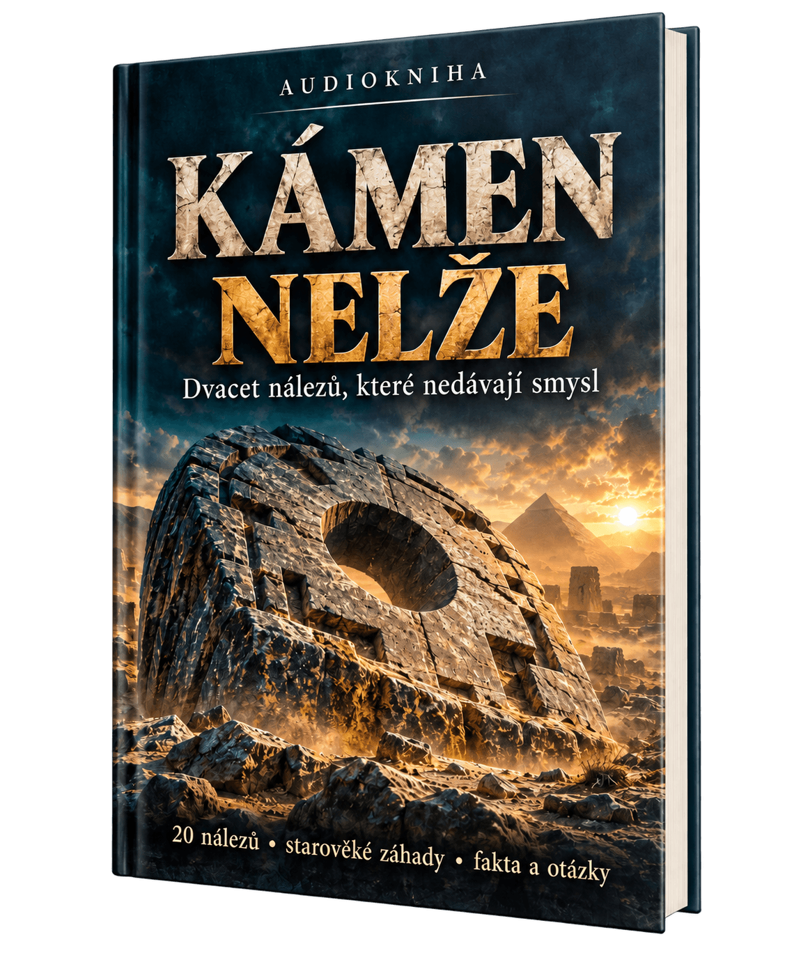 Kámen nelže — obálka audioknihy